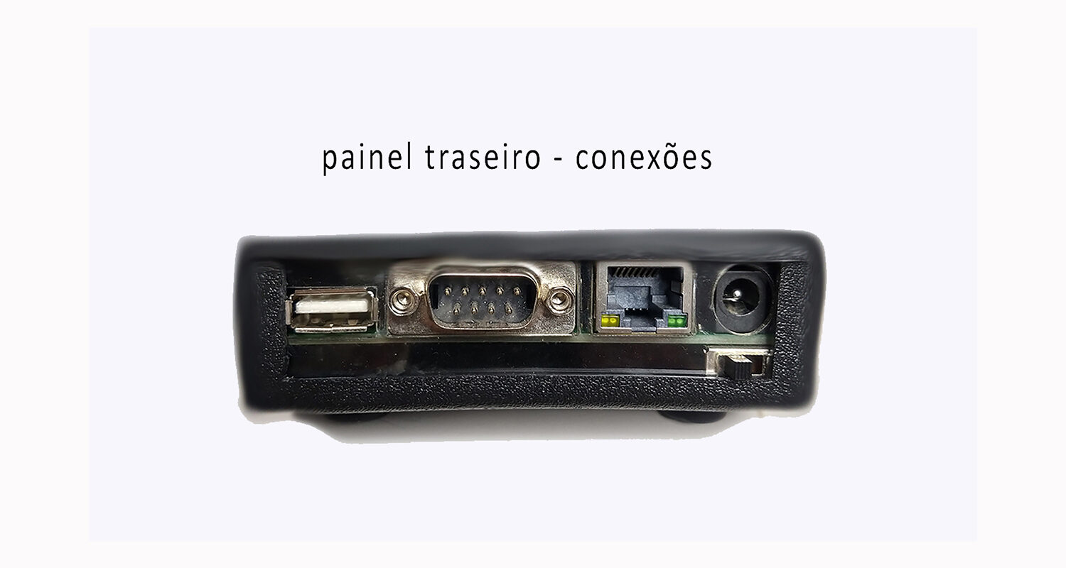 _TB-100 vista traseira conexões A